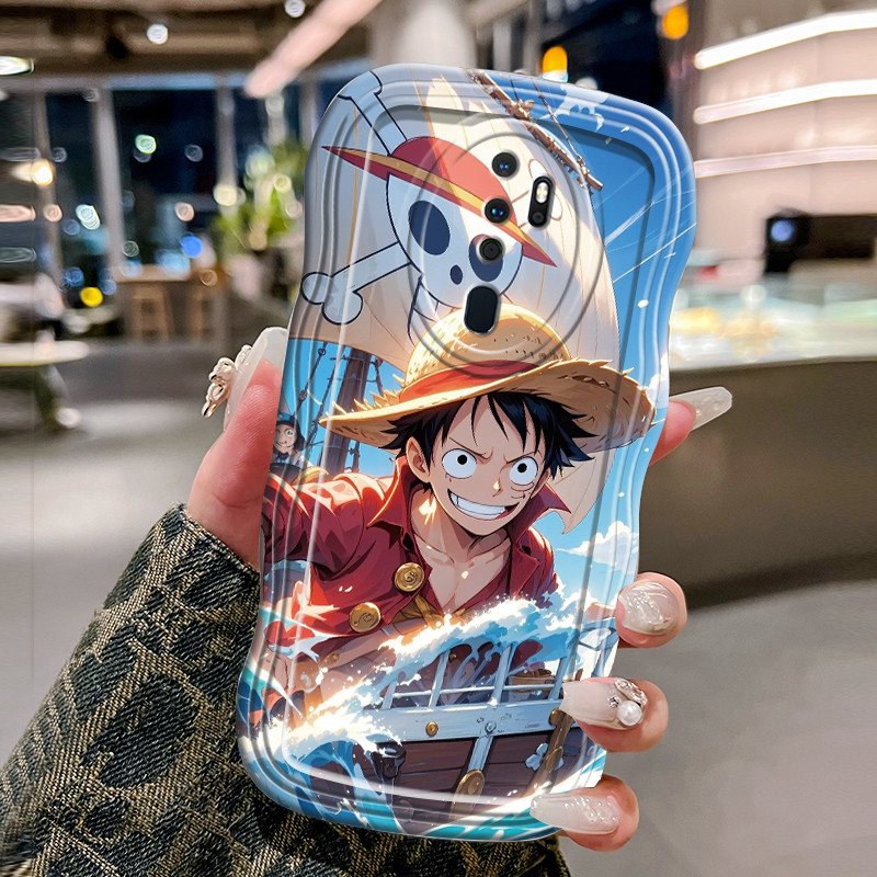 Casing Hp Untuk OPPO A5 2020 A9 2020 Case Casing tokoh anime HP Kesing gelombang Cesing Silikon Soft