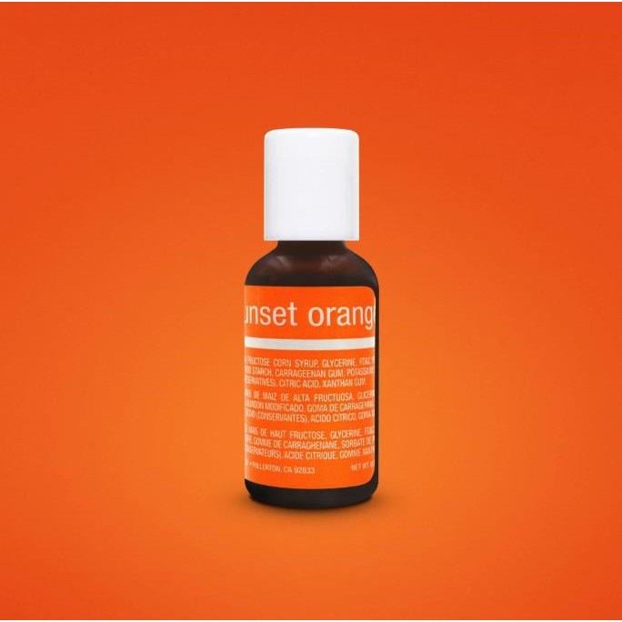 

Sunset Orange Chefmaster Liqua-Gel Food Coloring 20 ml