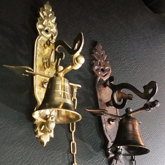 Bel Lonceng pintu lonceng kuningan antik