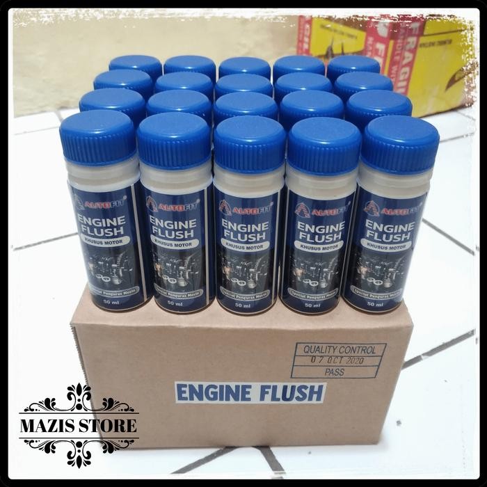 GROSIR 1 DUS 20PCS X 50ML ENGINE FLUSH PENGURAS KOTORAN MESIN MOTOR