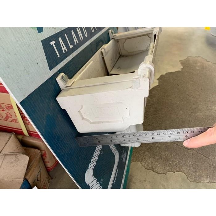 Set talang alderon Upvc - talang air