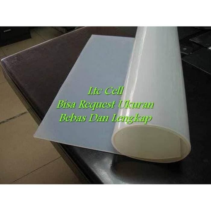 Pasti Murah Karet Silikon Lembaran 3Mm 50Cmx100Cm Rubber Silicone