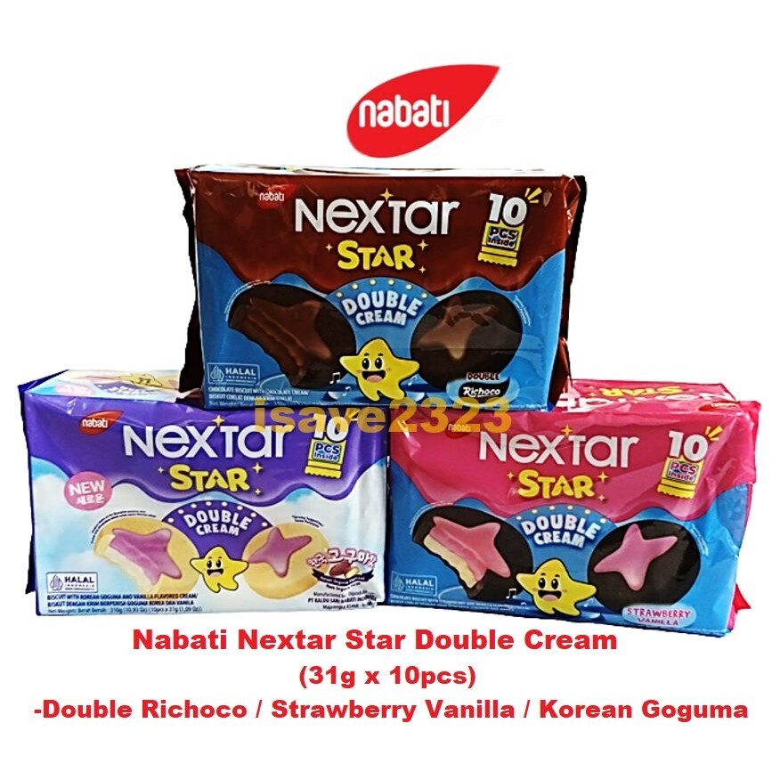 

NABATI NEXTAR STAR DOUBEL RICHOCO KOREAN GOGUMA 31gr 10pcs pack