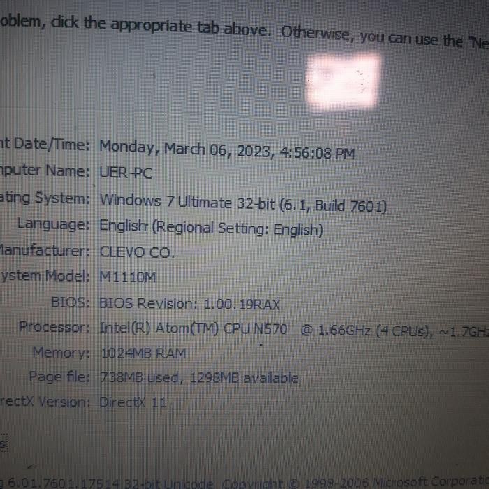 Jual mobo notebook axioo pico m1110