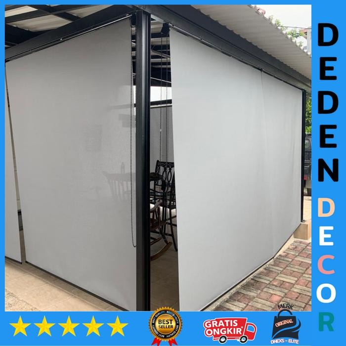 Tirai Gulung PVC outdoor