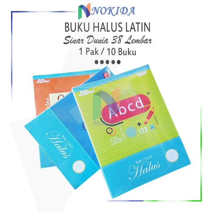 

SIAPKIRIM Nokida Buku Tulis Halus Sekolah [1 Pack] / Buku Tulis Sekolah 38 Lembar 1 Pak / Buku Halus