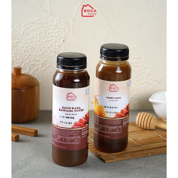 

TERLARIS Bundling Package Garlic Sauce and Honey Sauce Pepper Rice READY STOCK