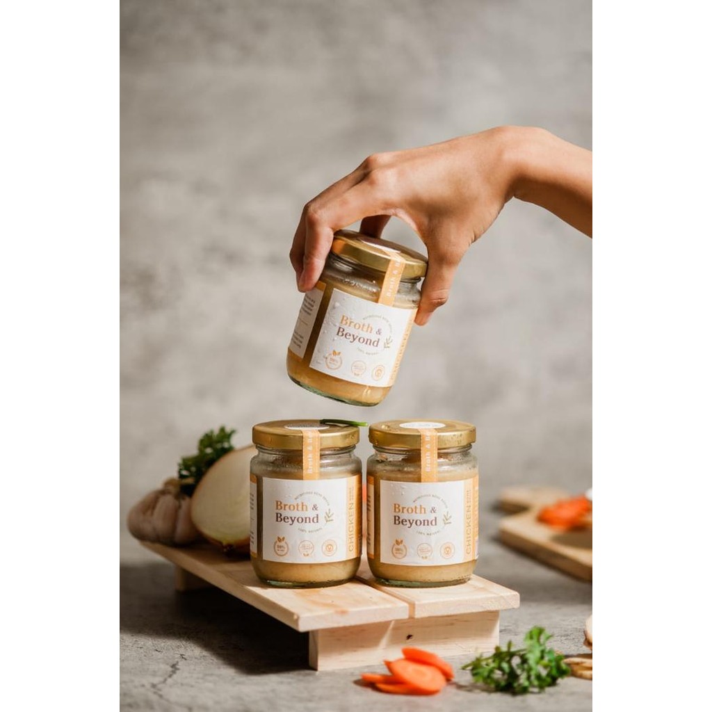 

TERLARIS ORGANIC CHICKEN BONE BROTH - 2 Atau 3 JARS / KALDU TULANG AYAM ORGANIK READY STOCK