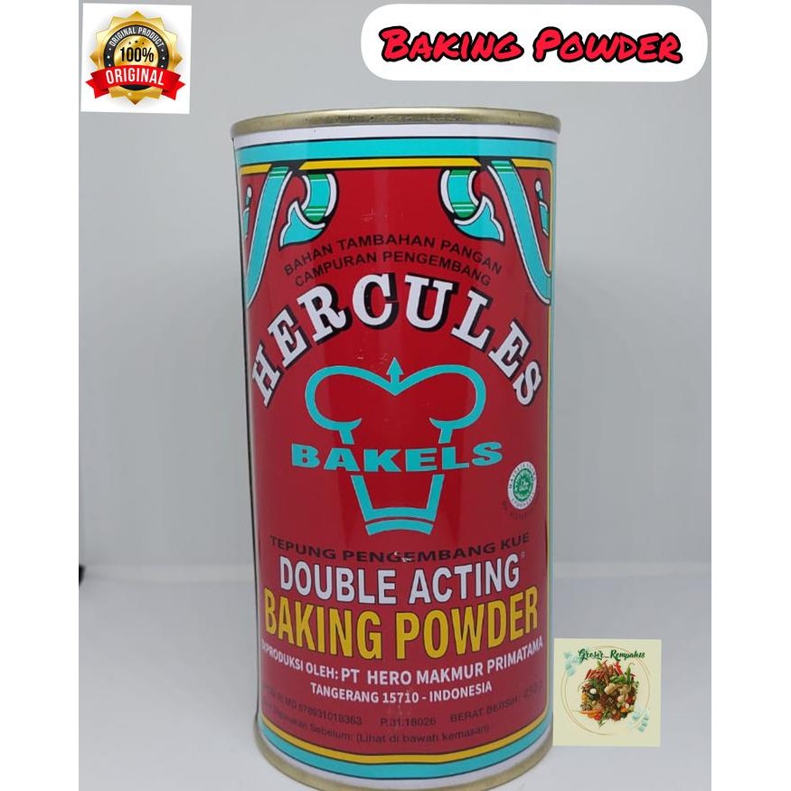

Hercules Double Acting Baking Powder