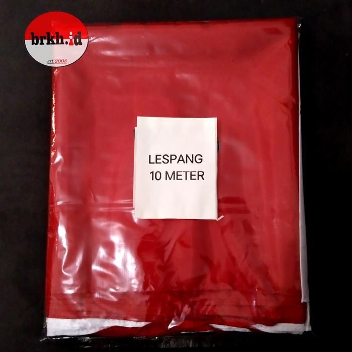 Bendera Merah Putih Lespang 10 Meter-Umbul Umbul Serbaguna Merah Putih Terbatas