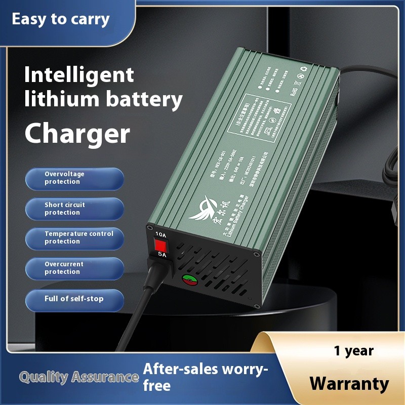 73V 15A lithium battery charger 48v 60v 72V ternary lithium iron phosphate charger Fast charge