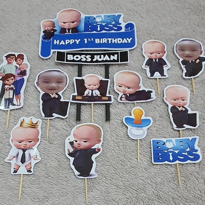 topper cake baby boss