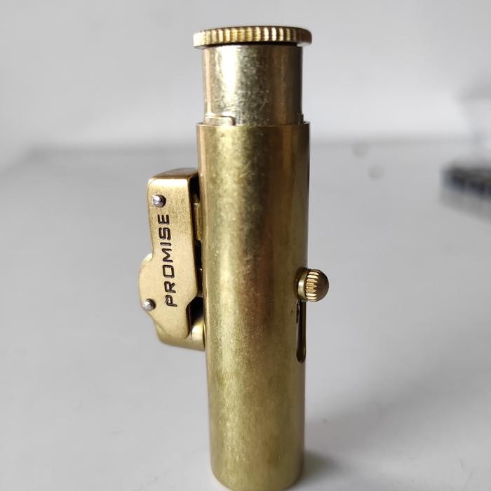 Korek Jadul Promise 016 Sumbu Batu Api Minyak Zippo