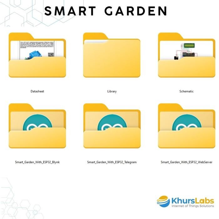 Penyiraman Tanaman Otomatis Smart Garden Online - IOT Control dan Monitoring Trainer KIT
