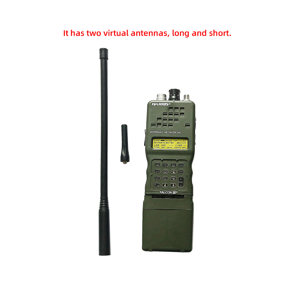 Hearangel Tactical AN / PRC-152 Harris Military Radio Communication Case Model Virtual PRC 152