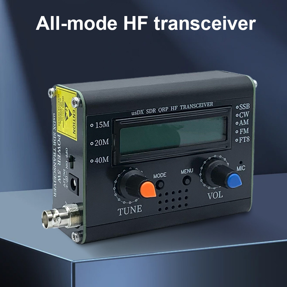 5W UsDX All Mode HF Transceiver QCX-SSB To SSB 3-Band SDR QRP HF Transceiver High Frequency