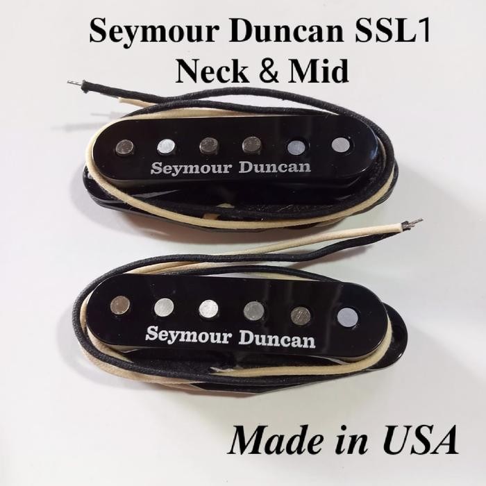 Jual Pickup single coil seymour duncan SSL1 seymour duncan SSL-1 Neck N mid