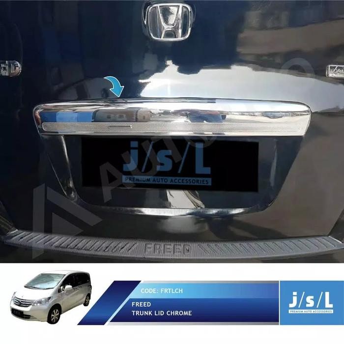 Promo Trunk Lid Trunklis List Lis Pintu Bagasi Chrome Honda Freed
