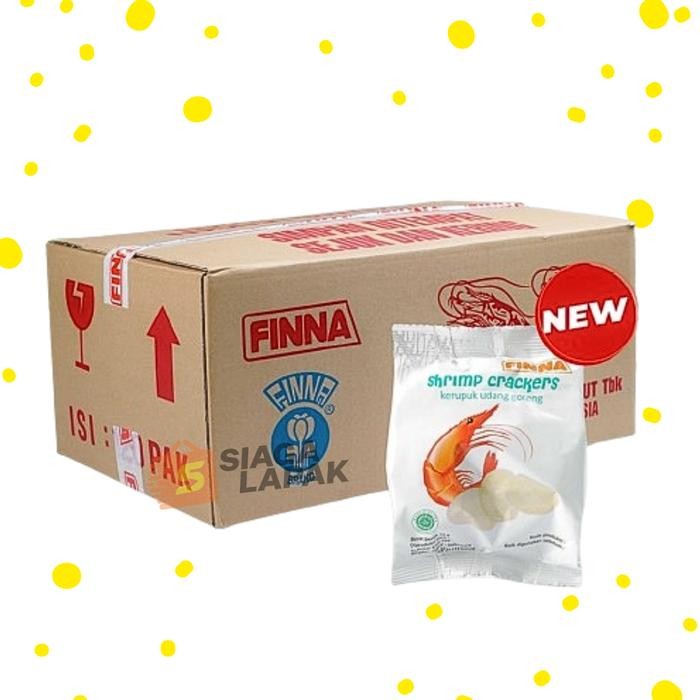 

Finna Kerupuk Udang / Bawang 1 DUS Krupuk Goreng Matang Siap Makan