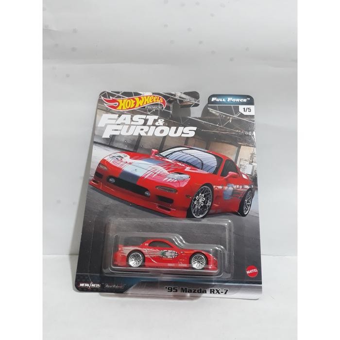 hotwheels fast furious full force 95 mazda rx7