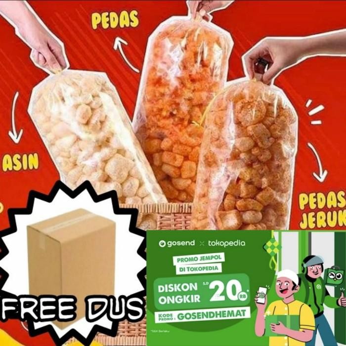 

Terlaris KERUPUK KULIT DOROKDOK ENAK KEMASAN 500 GR - Original