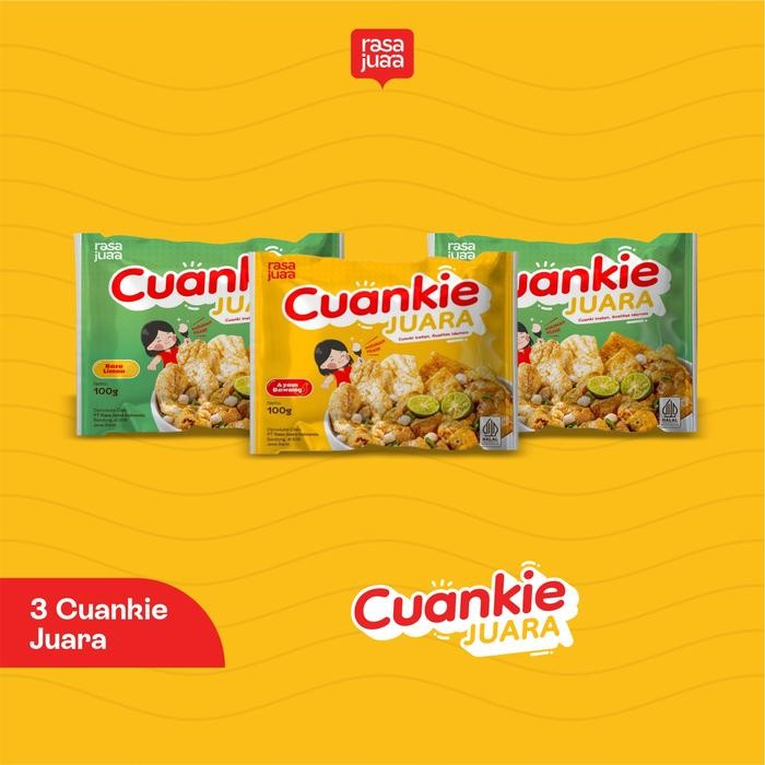 

Rasa Juara - Promo 3 Pcs Cuankie Juara Semua Varian Harga Spesial Pedas Food
