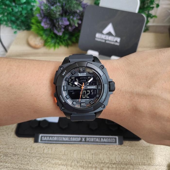 Eiger Antero Watch Jam Tangan Analog Digital Original