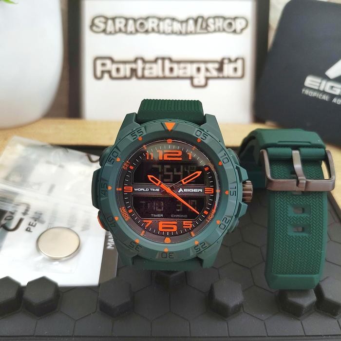 EIGER BAITOU Watch Jam Tangan Digital Analog ORIGIN