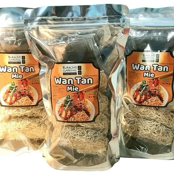 

Wan tan mie Instan Vegetarian Noodles Food