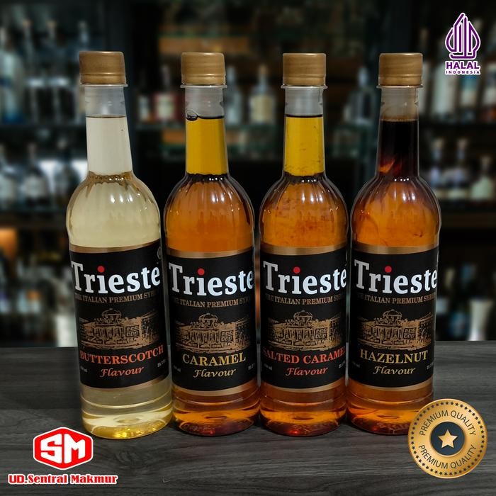 

SYRUP MINUMAN MERK TRIESTE banyak varian Rasa