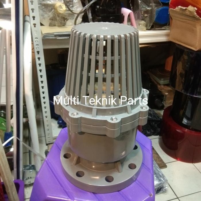 Foot valve flange pvc 4" inch