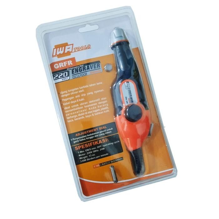 

Hot Sale! Alat Ukir Grafir Keramik Iwa Tools/Besi/Kayu /Electric Engraver