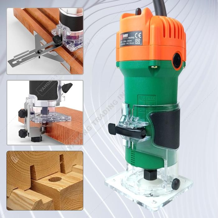 

Hot Sale! Mesin Router Trimmer Alat Pengukir Kayu Woirx Tool