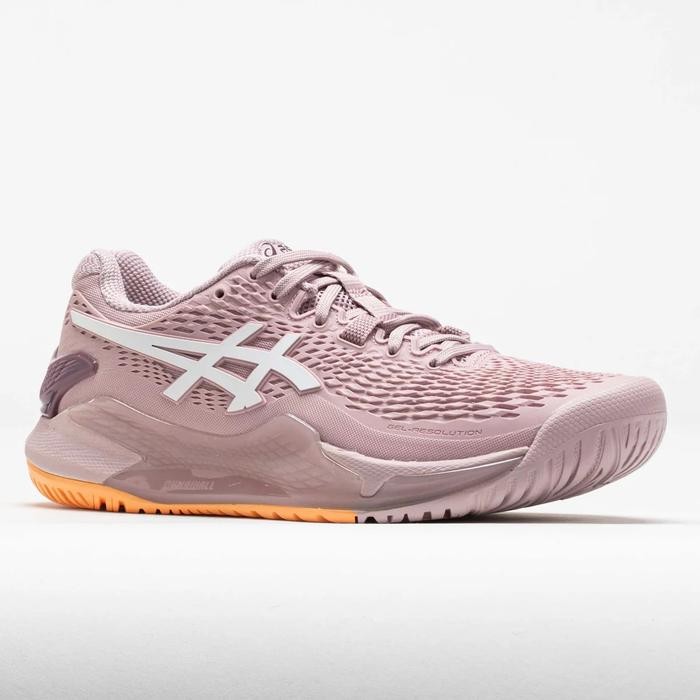 Sepatu Tenis Asics Gel Resolution 9 Watershed Rose White/Tennis Shoe Asics Original Gel Resolution