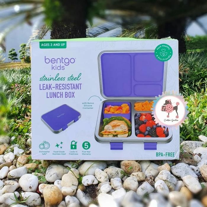 Bentgo Stainless Steel Lunch Box - Purple