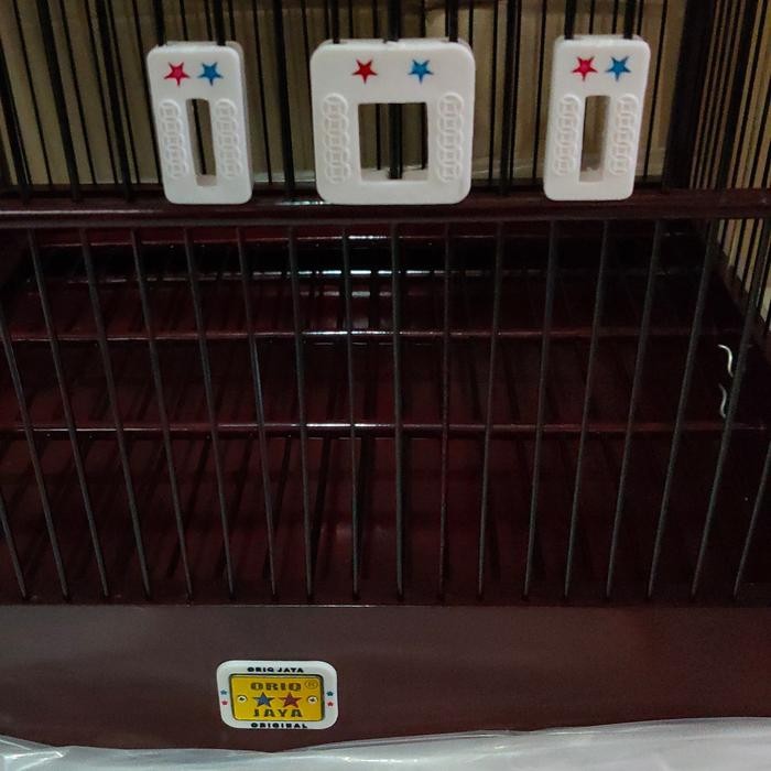 Sangkar Kotak ORIQ Coklat No 1 [ ONLY]