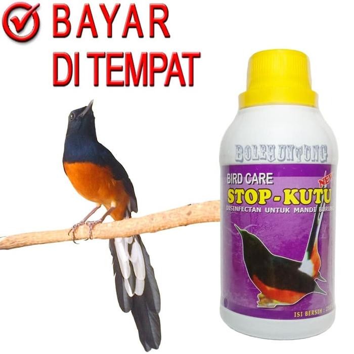 BIRD CARE SAMPO BURUNG MURAI KACER CUCAK IJO LOVE BIRD STOP KUTU