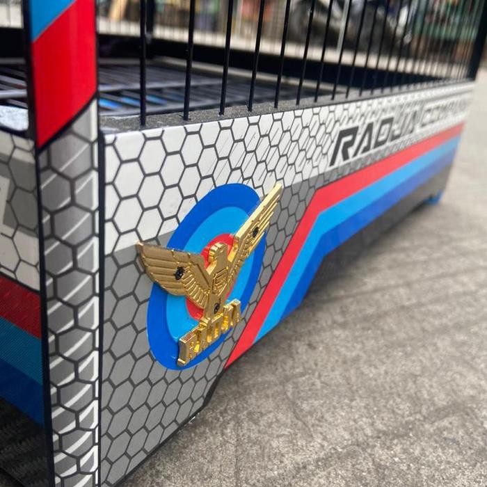 SANGKAR KANDANG KOTAK KENARIAN RUJI FIBER RADJA COMPANY NO 2