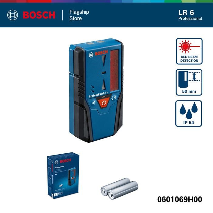

BOSCH Penerima Laser LR 6 / Line Laser Receiver for GLL 5-50 X - 0601069H00