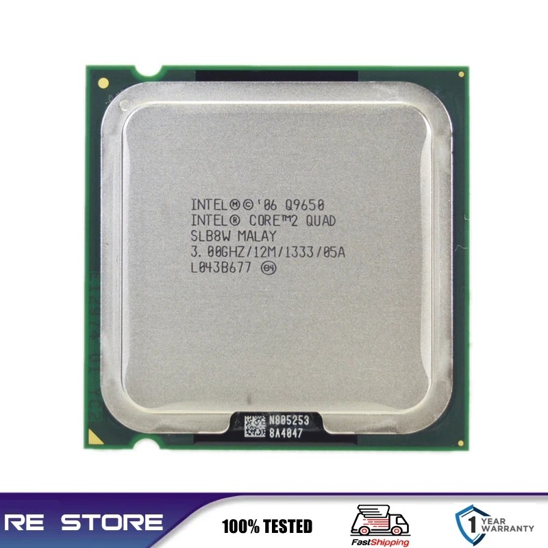 Intel Core 2 Quad Q9650 3.0GHz LGA 775 cpu processor