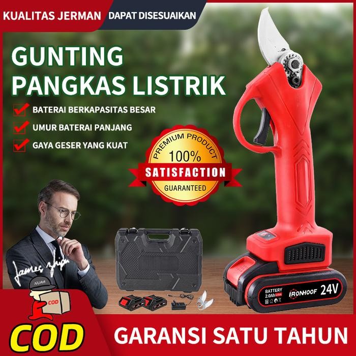 Gunting Pohon Ranting Electric Gunting Rumput Gunting Pangkas Listrik New