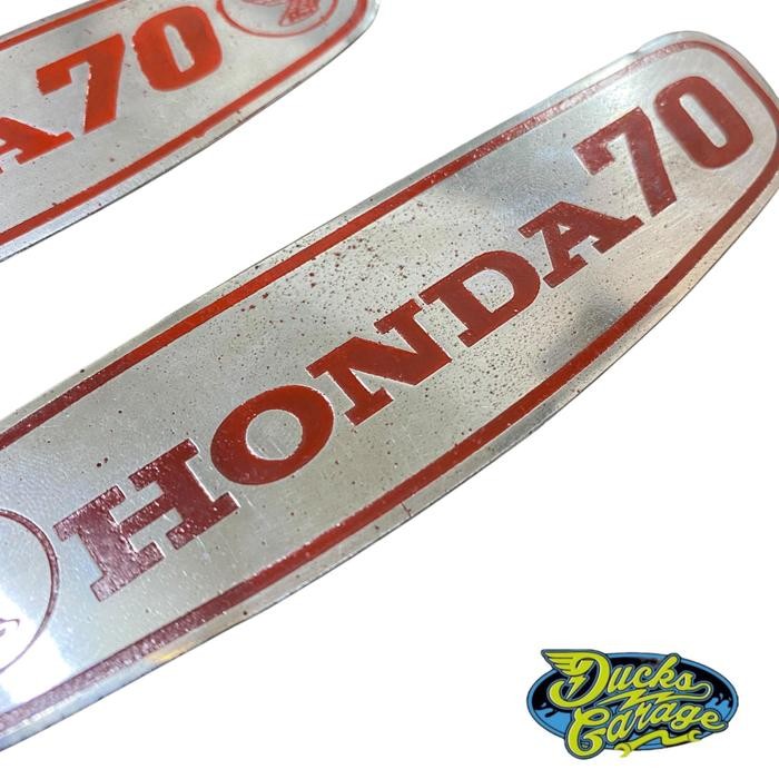 Emblem Decal Plat Tangki Tanki Honda Pispot C70