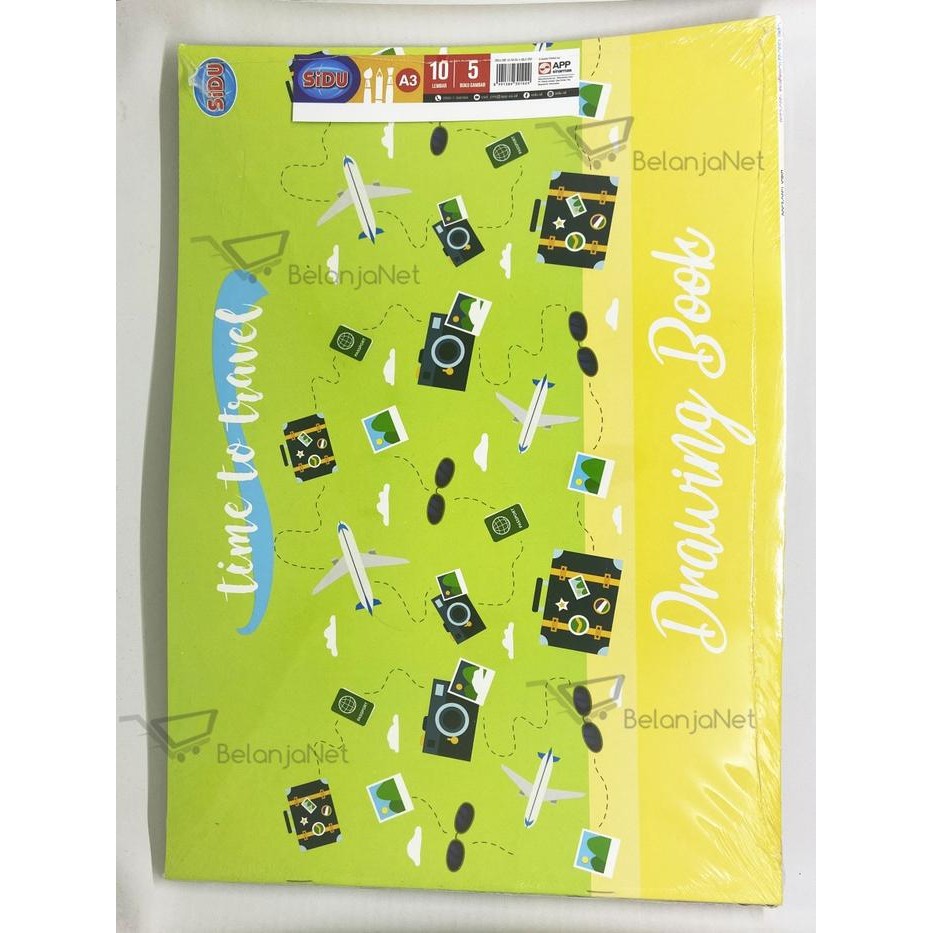 

BEST SELLER Buku Gambar A3 Sinar Dunia SIDU [per 1 PACK = 5 buku]