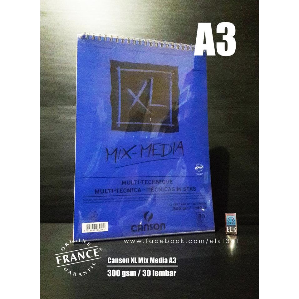 

Canson Xl Mix Media A3