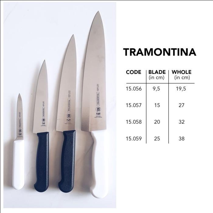 PISAU DAPUR TRAMONTINA / CHEF KNIFE TRAMONTINA