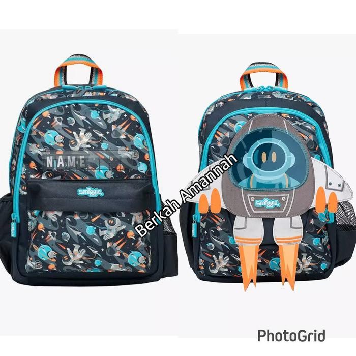 BEST SELLER Smiggle astronot Blast Off Junior Id Backpack/tas smiggle junior