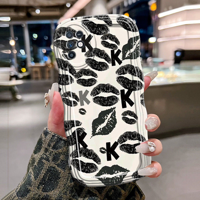 Casing Hp Untuk Infinix Note 10 Note 10 Pro NFC Note 8 Case Softcase Kasing HP lipstik warna gelap d