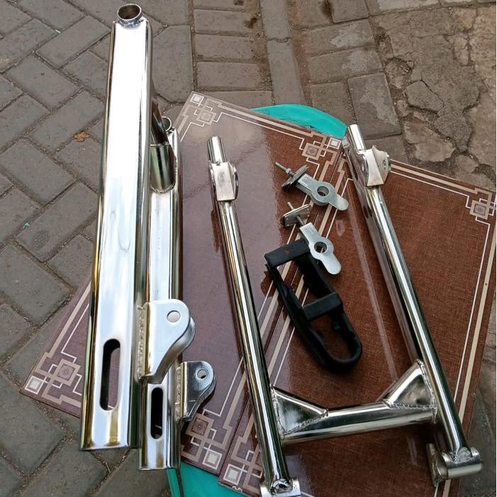 Swing Arm w175 pnp grand C70 Supra lama super tebal handmade Motorcycle