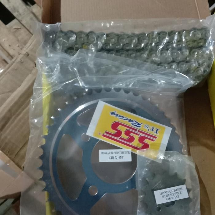 SSS Gear set CB150 dan CBR150
