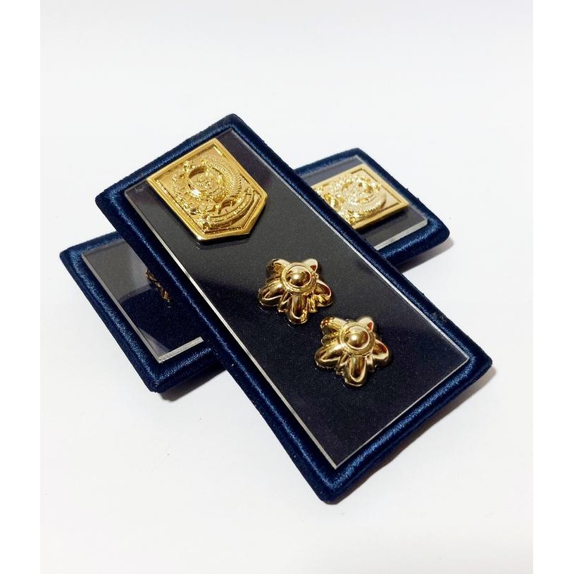 Town Pangkat Lurah Biru Navy - Produk Mortal Exclusive